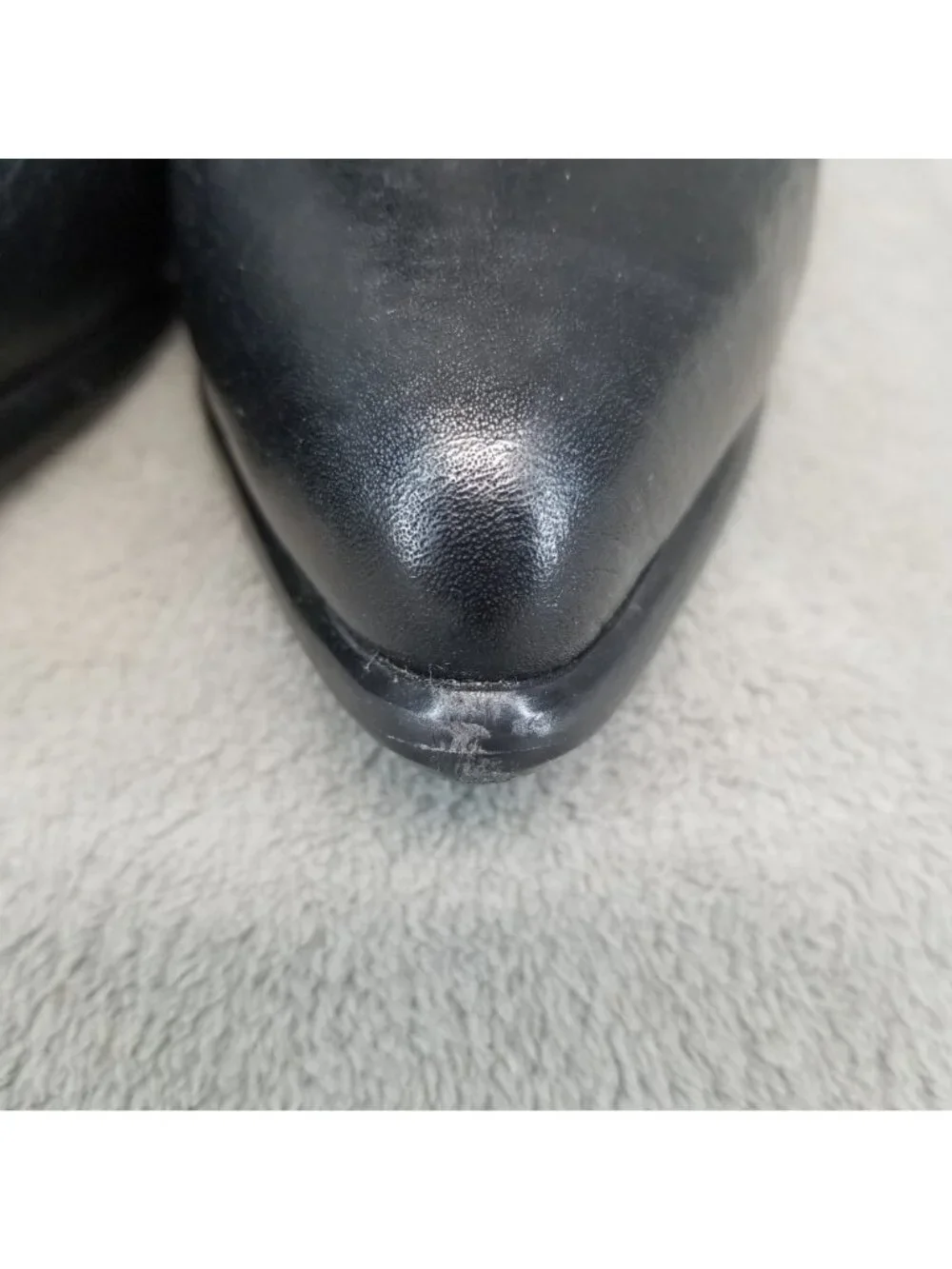 Kendall + Kylie Shoes Womens Size 8 Black Leather Pointed Toe Ankle Boots *Read*